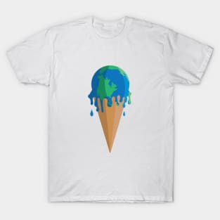 Earth Cream Cone T-Shirt